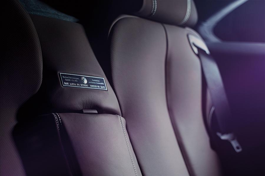 Детали интерьера Alpina B6 Bi-Turbo Coupe Edition 50 (F13) 2015 года  (фото 13 из 19)